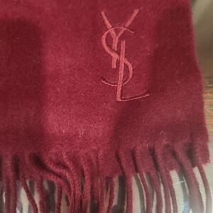 Yves Saint Laurent Wool/cashmere Scarf